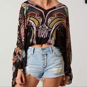 Free People Beneath The Sea Top EUC